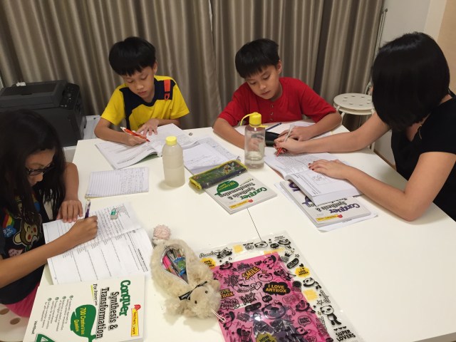 English Tuition eduKateSG Mee Toh Primary Students at Punggol Prive Condo